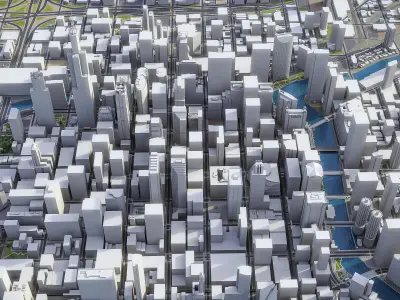 Chicago Metropolitan 3D Model Pack