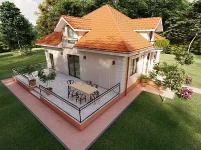 House 03 Exterior  3D model