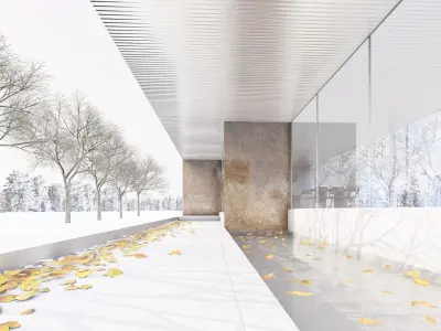 Mies Van der Rohe - Modern House 3D model