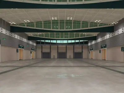 Exhibition Hall  28 3D model