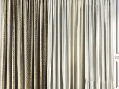 Curtain Set 54 3D model