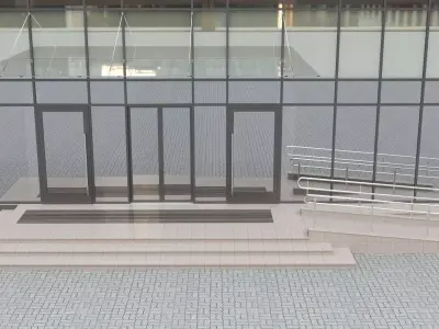 Porch 3D model