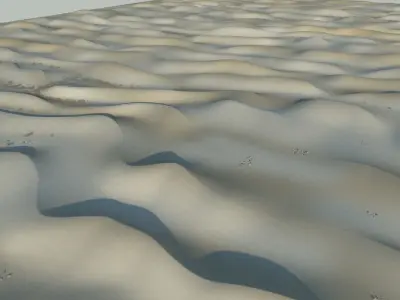 Desert Landscape 3 3D model