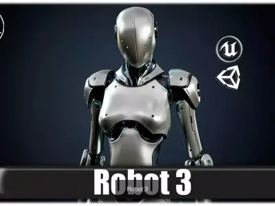 Robot Collection 3D Model Pack