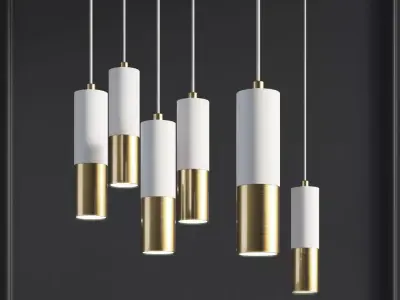 Fixture Favorit 1600 1P Ultra Pendenti White Favorite 3D model