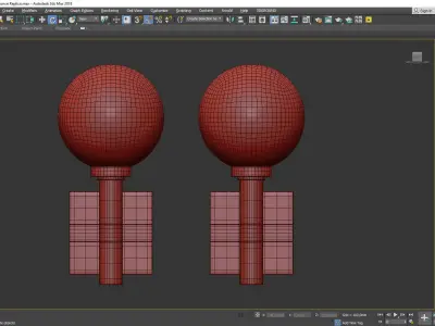 ABROAD MINI Low-poly 3D model