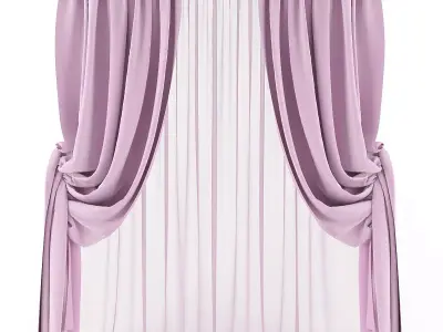 Curtain 3D model 91 3D model