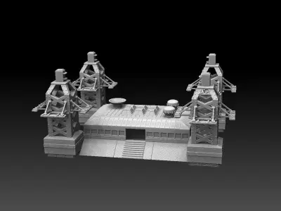 Syndicate Buildings 3D print model