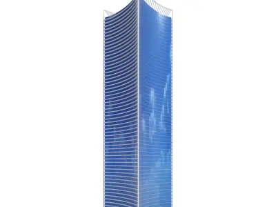 Parametric Building 1c5 3D model