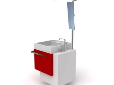 Bathroom Furniture Sink 3D model