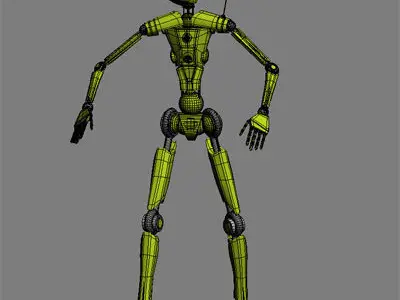 Droid 001 3D model