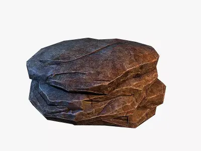 Big Stone 3  Low-poly 3D model