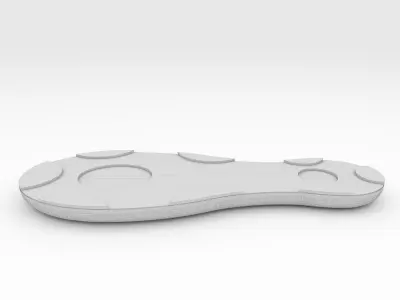 Bench Park 4 3D model