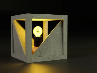 Cobogo Light Fixture 3D model