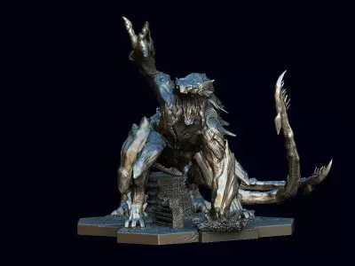 Mega kiaju from pacific rim 3D model