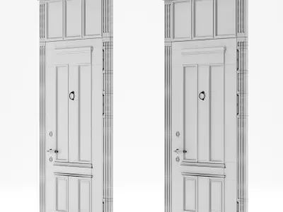 The front door 1 3D model