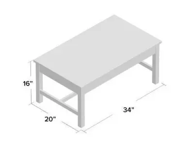 Vanguard Coffee Table Free 3D model