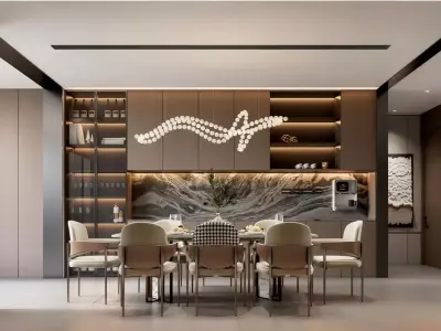 Modern luxury style 3D model