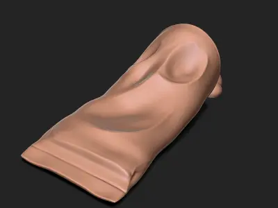 Paint Tube Doorstop 3D print model