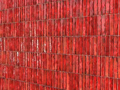 Teal Tile Material 14 - PBR Seamless Textures Texture