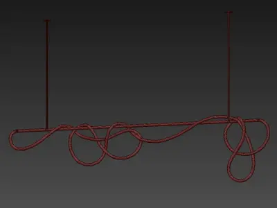 Tracer Bar II Long Rope from Luke Lamp Co 3D model