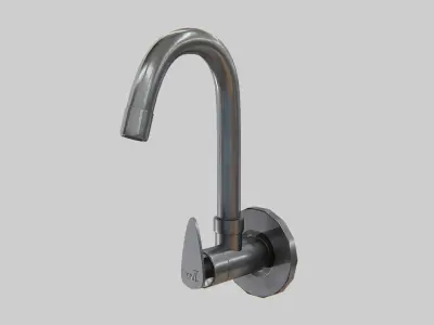 TNL sink Tap-new Low-poly 3D model