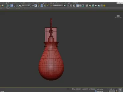 Ivy LED Wall Sconce Low-poly 3D model