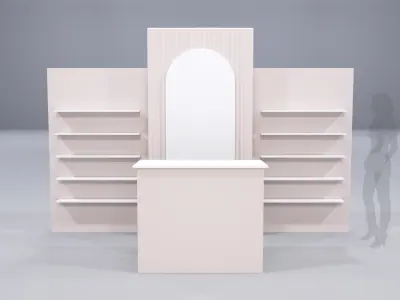 Pop Up Stand 4 3D model