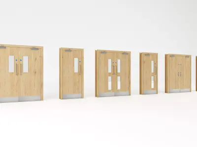 Office Doors 3D model