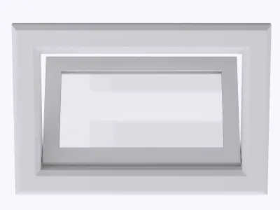 Functional Hooper window style multi-color  3D print model