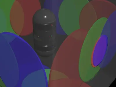 Room Scale Augmented Reality Portal - Concept 3D print model