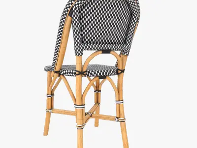 Patio Dining Side Chair 3D model