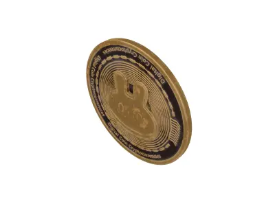 PancakeSwap Coin v3 006 3D model