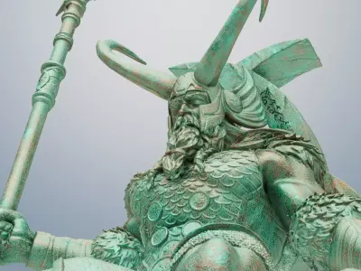 Odin All father  3D print model