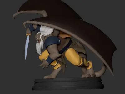 Gargoyles - Hudson figure  3D print model