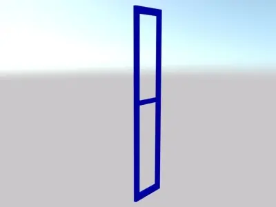 Light duty racking System 3D model