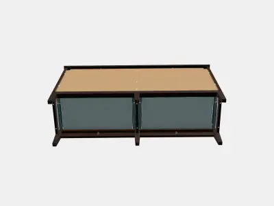 IDANAS chest of drawers with 6 drawers Low-poly 3D model