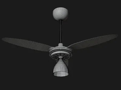 Ceiling Fan 007 3D model