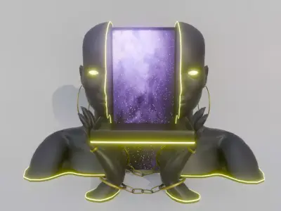 Glory Stage Low-poly 3D model