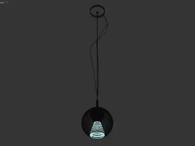 Pendant Lamp - Beluga Royal 3D model
