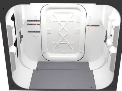 The Tantive IV Hallway 1-6 scale BESTA 3D print model