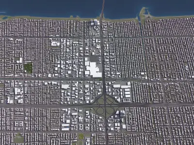 Metairie Low-poly 3D model