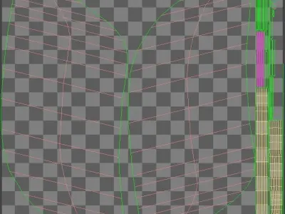 Feather Flag 3D model