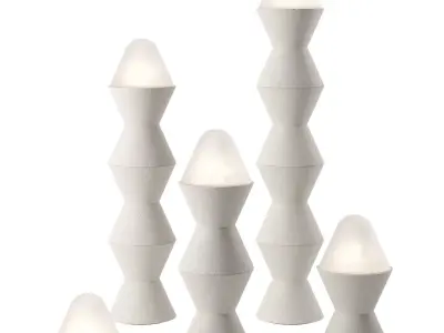 Cone x floor lamp 3D model