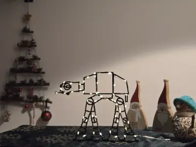 XM-AS Walker Light Frame 3D print model