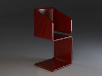 Woodys High Quality Chairs Colletion PBR 001 3D model