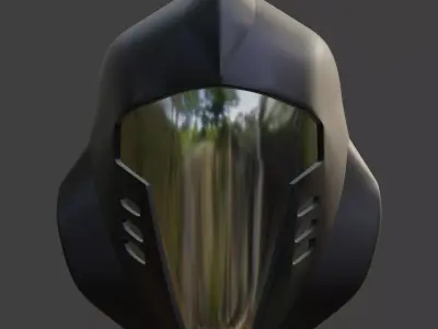 Cobra B-A-T Inspired 80s Helmet 3D print model