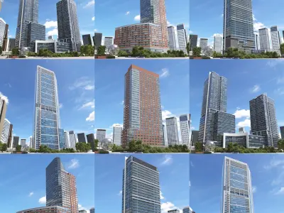  Skyscrapers collection Vol.002 
