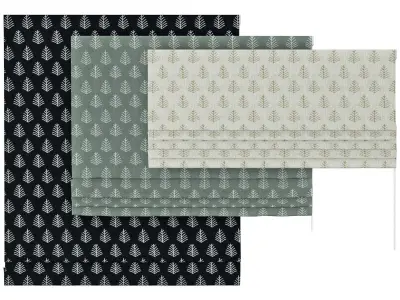 Roman Curtains 44 Hope Mill Ink 3D model