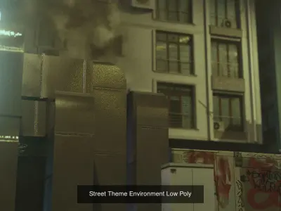 Sci Fi and Cyberpunk Big City Bundle 3D Model Pack